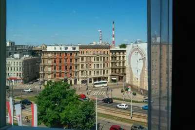 Widok na miasto Wrocław z tego hotelu