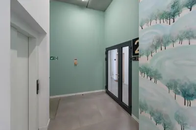 Plan piętra w obiekcie Airport Studio Zarembowicza by Noclegi Renters