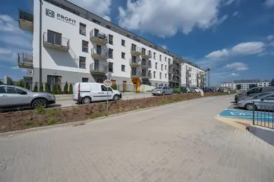 Budynek, w którym mieści się apartament