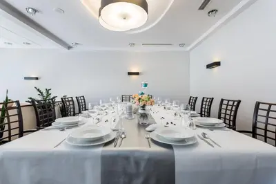 Restauracja lub miejsce do jedzenia w obiekcie Qubus Hotel Gliwice