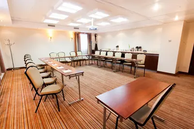 Zaplecze biznesowe lub konferencyjne w obiekcie Qubus Hotel Gliwice