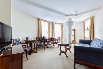 Telewizja i/lub zestaw kina domowego w obiekcie Qubus Hotel Wrocław
