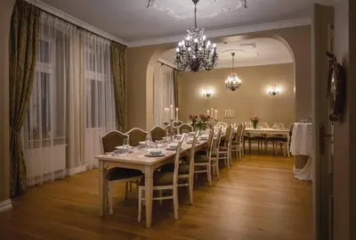 Restauracja lub miejsce do jedzenia w obiekcie Hotel Amalia