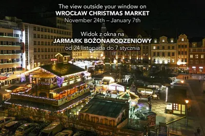 Widok na miasto Wrocław z tego apartamentu