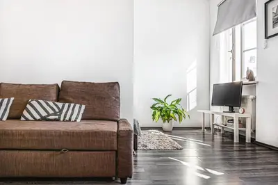 Część wypoczynkowa w obiekcie Stylowy apartament w najlepszej lokalizacji