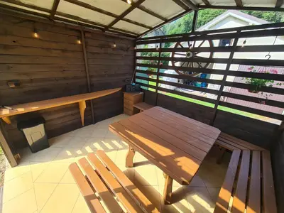 Balkon lub taras w obiekcie Noclegi przy Wiadukcie - Apartamenty