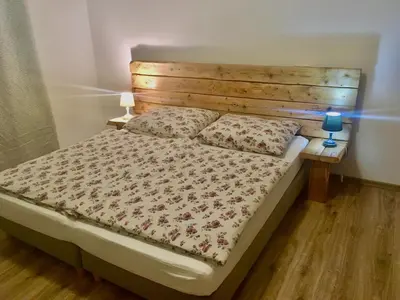 Łóżko lub łóżka w pokoju w obiekcie Siedlisko Wierchy