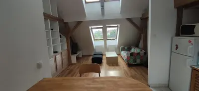 Kuchnia lub aneks kuchenny w obiekcie Apartament Gliwice Centrum