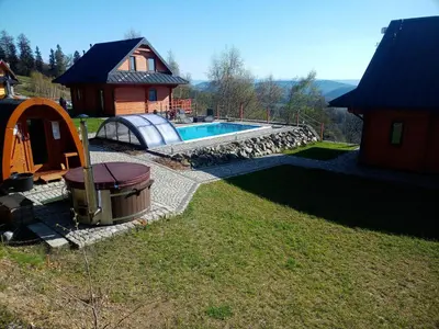 Basen w obiekcie Sowiogórska Ostoja lub w pobliżu