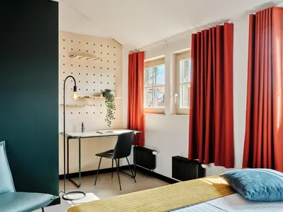 Część wypoczynkowa w obiekcie Basecamp by Xior Wrocław
