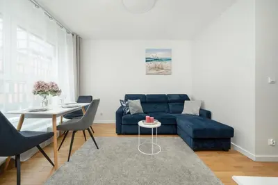 Część wypoczynkowa w obiekcie Rent like home - Gwiaździsta 20
