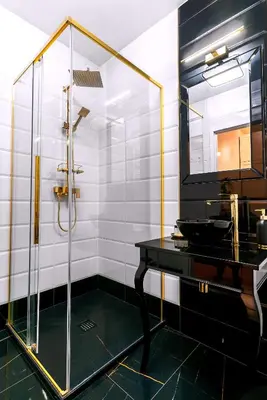 Łazienka w obiekcie Apartament Versace Księcia Witolda