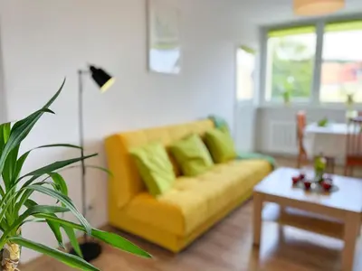 Część wypoczynkowa w obiekcie Apartament Parkowy