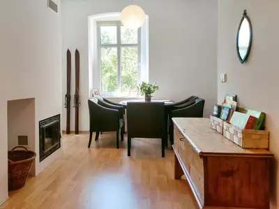Część wypoczynkowa w obiekcie Apartament Alpejski Duży