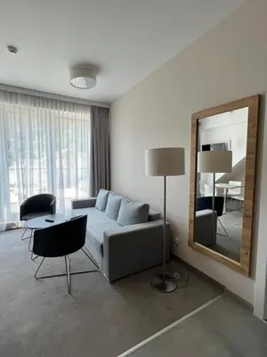 Część wypoczynkowa w obiekcie Aparthotel Apartamenty Czarna Góra 417