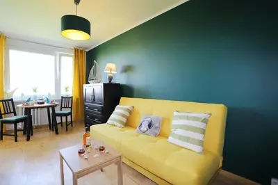 Część wypoczynkowa w obiekcie Apartament Stara Latarnia