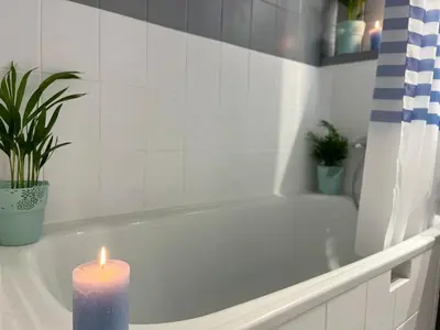 Łazienka w obiekcie Apartament Stara Latarnia