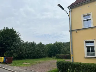 Budynek, w którym mieści się apartament