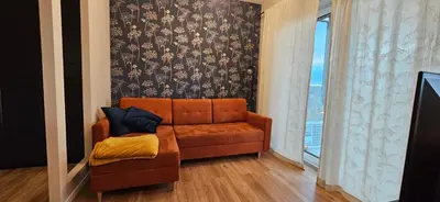 Część wypoczynkowa w obiekcie apartament Legnicka 33 Wrocław