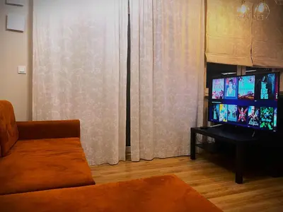Telewizja i/lub zestaw kina domowego w obiekcie apartament Legnicka 33 Wrocław