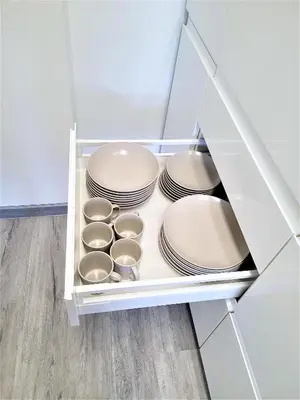 Plan piętra w obiekcie Apartament z balkonem Gliwice Mewy