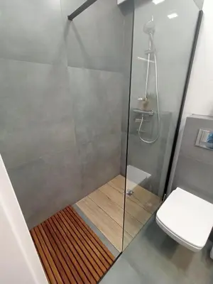 Łazienka w obiekcie Apartament z balkonem Gliwice Mewy