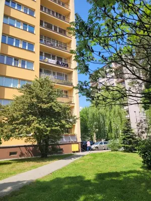 Ogród w obiekcie Apartament z balkonem Gliwice Mewy