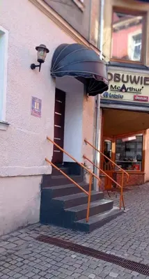 Budynek, w którym mieści się apartament