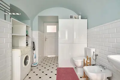 Łazienka w obiekcie Apartament Empujon Sokołowsko