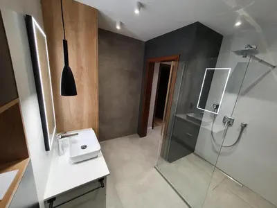 Łazienka w obiekcie Tesorio Apartment Wroclaw Modern Stay