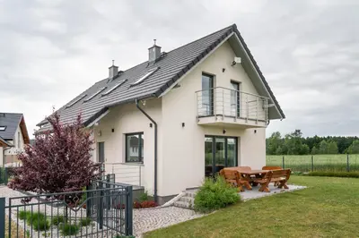 Budynek, w którym mieści się apartament