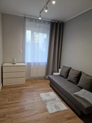 Część wypoczynkowa w obiekcie Apartament na Letniej z garażem 