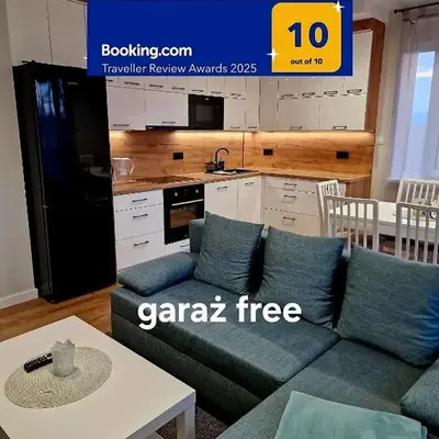 Apartament na Letniej z garażem 