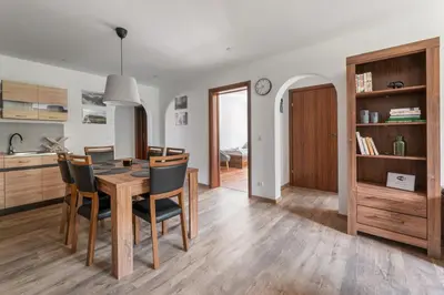 Kuchnia lub aneks kuchenny w obiekcie Apartament CALLUNA