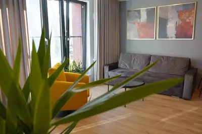Część wypoczynkowa w obiekcie HALO Apartament 07