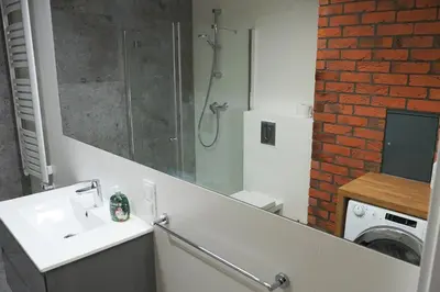 Łazienka w obiekcie HALO Apartament 07