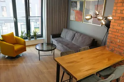 Część wypoczynkowa w obiekcie HALO Apartament 07