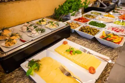 Jedzenie w hotelu lub w pobliżu
