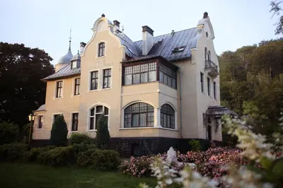 Ogród w obiekcie Villa Elise Park Pension