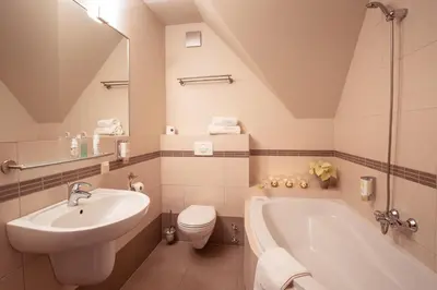 Łazienka w obiekcie Villa Elise Park Pension