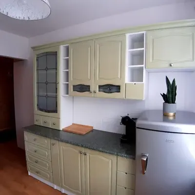 Kuchnia lub aneks kuchenny w obiekcie Apartament Grodzka