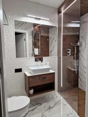 Łazienka w obiekcie Brossa Apartments, 24h self check in, Klima, AirCond
