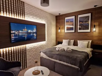Łóżko lub łóżka w pokoju w obiekcie Brossa Apartments, 24h self check in, Klima, AirCond