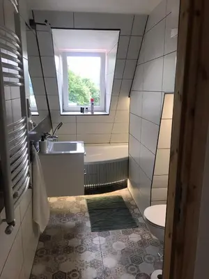 Łazienka w obiekcie Nowe miasto blisko Harcówki