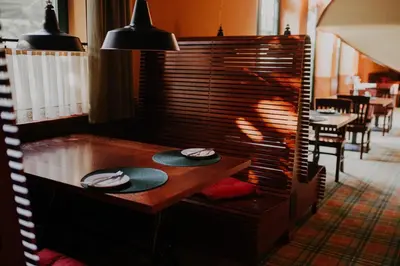 Restauracja lub miejsce do jedzenia w obiekcie Hotel Wawrzyniak