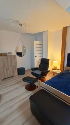 Część wypoczynkowa w obiekcie Komfortowe Noclegi