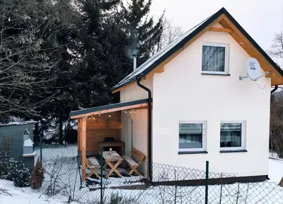 Obiekt Holiday House Lawendowa Przystań - domek z jacuzzi zimą