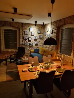 Część wypoczynkowa w obiekcie Apartament Loftowy Głuszyca