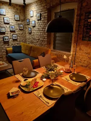 Część wypoczynkowa w obiekcie Apartament Loftowy Głuszyca