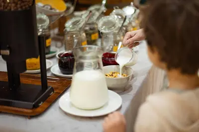 Jedzenie w hotelu lub w pobliżu